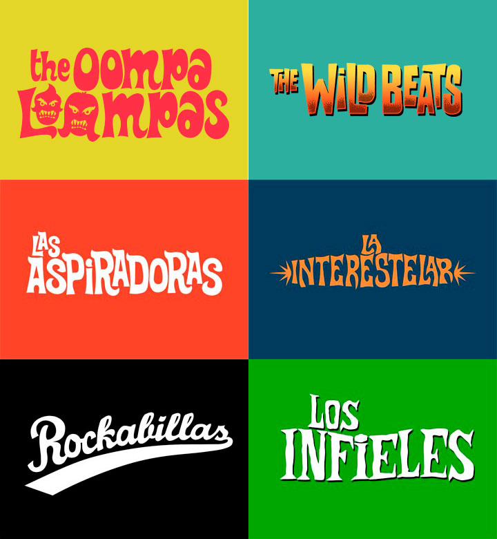 Rafa Frantic Bands Logos
