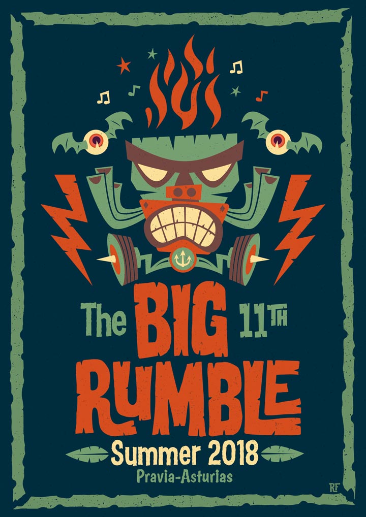The Big 11th Rumble Festival Promo Poster