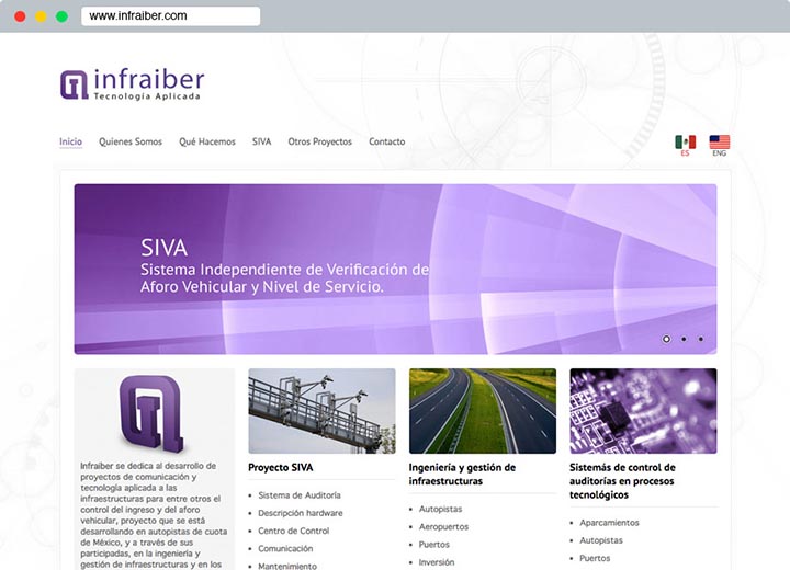 Infraiber Web